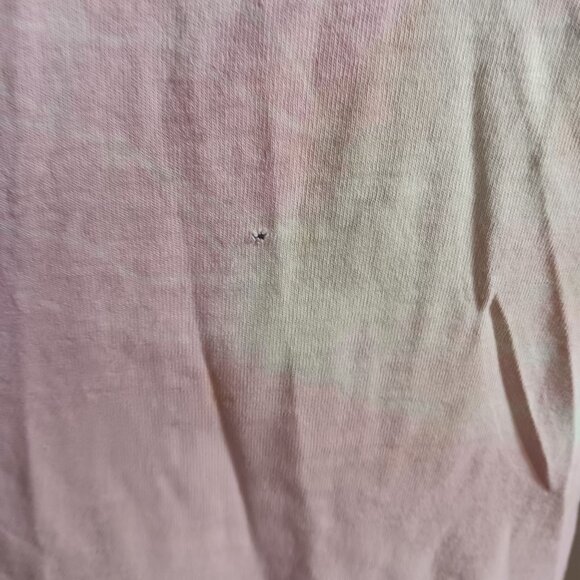 medium Single Stitch T-shirt Vintage 80's Pink Wave Cult Graphic Longboard Surf - Picture 6 of 11